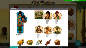 pagamenti Ali Baba and the 40 Thieves