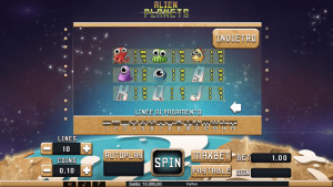 pagamenti Alien Planets