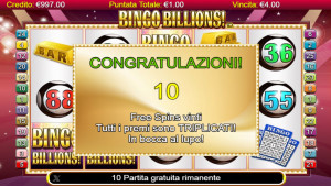 bonus Bingo Billions
