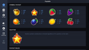 pagamenti Fruit Super Nova