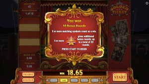 bonus Golden Ticket