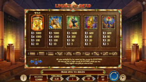 pagamenti Legacy of Dead