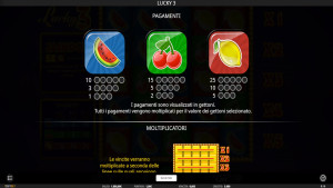 pagamenti Lucky 3