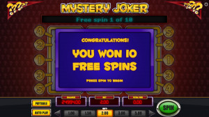 bonus Mystery Joker