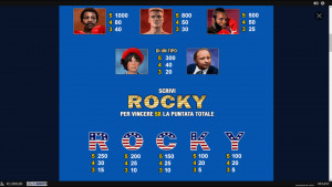 pagamenti Rocky