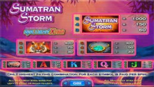 pagamenti Sumatran Storm