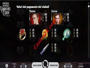 pagamenti The Phantom's Curse