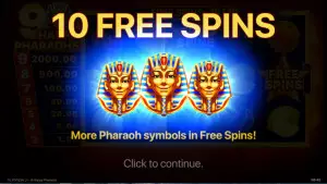 bonus 9 Happy Pharaohs