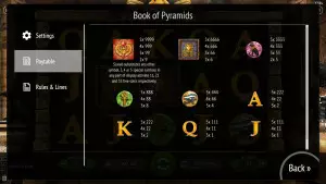 pagamenti Book Of Pyramids