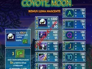 bonus Coyote Moon