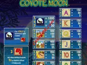 pagamenti Coyote Moon