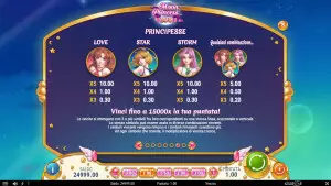 pagamenti Moon Princess 100