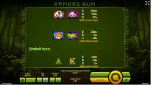 bonus Panda's Run