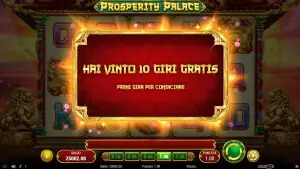 bonus Prosperity Palace