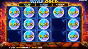 bonus Wolf gold
